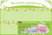 Стенд "Вестник природы" (вариант 4) - «globural.ru» - Верхняя Пышма