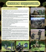Стенд "Огневая подготовка" (вариант 2) - «globural.ru» - Верхняя Пышма