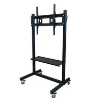 Мобильная напольная стойка для панелей 65-86 дюймов - «globural.ru» - Верхняя Пышма