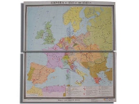 Учебная карта "Европа с 1815 - 1849 г.г." 1180*1070 мм (матовое, 2-стороннее лам.) - «globural.ru» - Верхняя Пышма