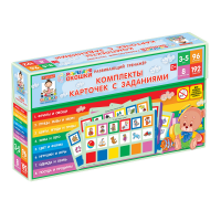 Развивающий тренажёр "Разноцветные окошки" 3-5 лет. Дополнительный набор карточек к базовому комплекту - «globural.ru» - Верхняя Пышма