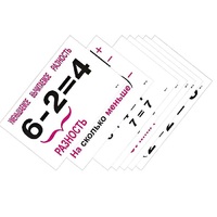 Опорные таблицы по математике 1 класс - «globural.ru» - Верхняя Пышма