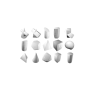 Комплект гипсовых моделей геометрических тел  - «globural.ru» - Верхняя Пышма