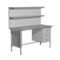 Стол лабораторный демонстрационный с надстройкой  - «globural.ru» - Верхняя Пышма