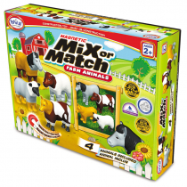 Магнитный конструктор "Смешай и собери". Животные фермы. Стартовый набор - «globural.ru» - Верхняя Пышма