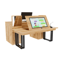 Логопедический стол Logo Pro 23,8" - «globural.ru» - Верхняя Пышма