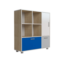 Шкаф напольный "Лидер" 3*3*1 - «globural.ru» - Верхняя Пышма