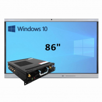 Интерактивная панель 86" (встроенный ПК Win10, Intel i5) - «globural.ru» - Верхняя Пышма