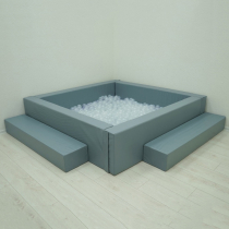 Сухой бассейн с шариками и RGB-подсветкой 190х190 см - «globural.ru» - Верхняя Пышма