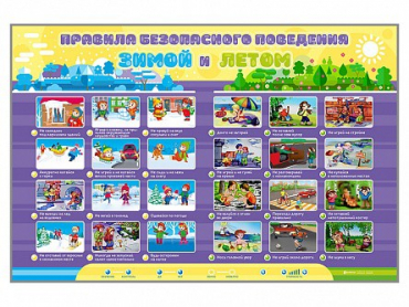 Интерактивный стенд "Правила безопасного поведения Зимой и Летом" - «globural.ru» - Верхняя Пышма