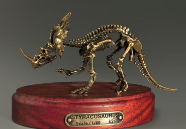 Модель скелета динозавра Styracosaurus - «globural.ru» - Верхняя Пышма