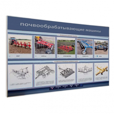 Электрифицированный светодинамический стенд «Почвообрабатывающие машины» - «globural.ru» - Верхняя Пышма